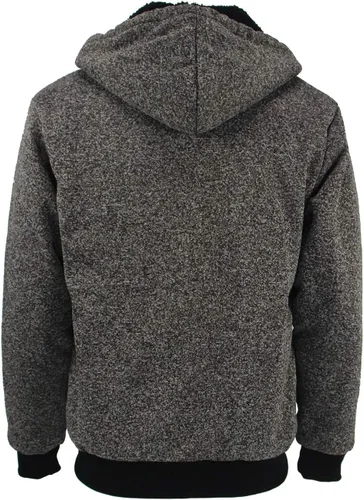 Miniatura 2 de Sudadera Yasumond con capucha para hombre, con cremallera completa, forro polar, sudadera de lana pesada, talla grande