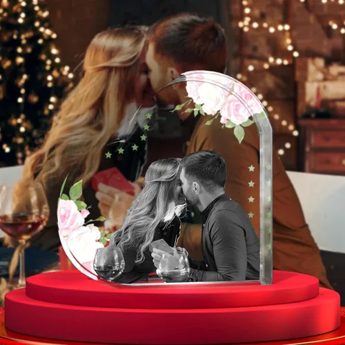 Miniatura 8 de Artmosphere Foto de cristal 3D, regalo de fotos personalizado para padre, marido, hombres y abuelo, gran regalo personalizado con tu propia foto