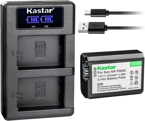 Miniatura 9 de Kastar Cargador de batería USB LKD2 compatible con cámara Pixii A1571, cámara Pixii A2572, cámara digital sin espejo lunar Hasselblad