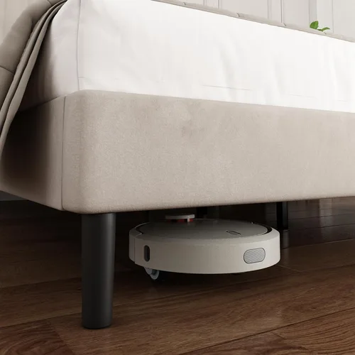 Miniatura 6 de Base de cama de plataforma de tamaño matrimonial con cabecera capitoné de canal vertical, no necesita somier, sin ruido, fácil montaje, terciopelo