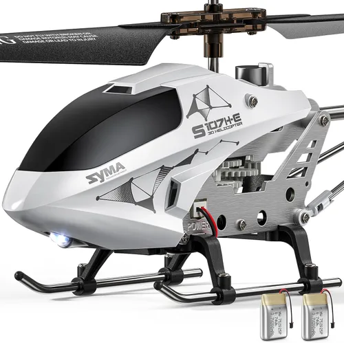 Miniatura 17 de SYMA S107H-E Helicóptero RC para niños de 8-12 años y principiantes, helicóptero de control remoto con retención de altitud, 2 modos de velocidad