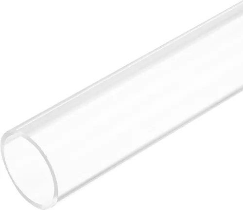 Miniatura 35 de MECCANIXITY Tubo acrílico rígido redondo tubo transparente 0.236 in ID 0.315 in OD 12.008 in longitud para lámparas y linternas, sistema