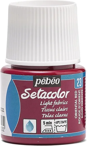 Miniatura 24 de Pebeo Setacolor - Pintura para tela (opaca, 45 ml), color dorado perla