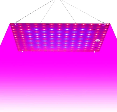 Miniatura 4 de 100W LED Full Spectrum Hydroponic Plant Light 100-277V Dimmable Hanging Panel Lamp 110V Hydroponic Lighting UV IR Greenhouse Tent Grow Box Indoor