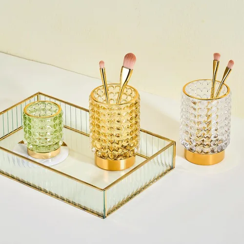 Miniatura 5 de Organizador de brochas de maquillaje, soportes para cepillos de dientes, soporte para lápices de escritorio, taza multifuncional para pinceles