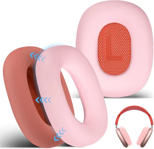 Miniatura 18 de Aircawin Funda transparente para AirPods Max, funda transparente a prueba de golpes para Airpods Max, funda protectora de TPU suave antiarañazos,