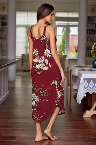 Miniatura 6 de Ekouaer Camisón largo sin mangas para mujer, camisón suave, camisón para dormir, ropa de dormir, vestidos de descanso