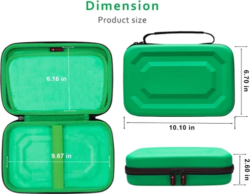 Miniatura 3 de XANAD Estuche rígido para Leapfrog Epic Academy Edition/Leapfrog LeapPad Ultimate Kids'Learning Tablet - Viajes - Bolsa protectora de almacenamiento