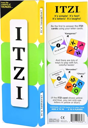Miniatura 2 de TENZI ITZI - Juego de cartas para la familia y la fiesta de 8 a 98 años de edad para 2 a 8 jugadores
