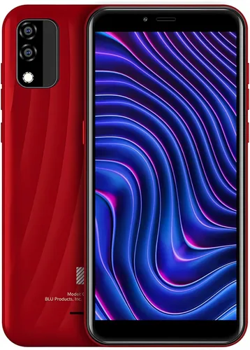 BLU C5 Max | Desbloqueado | Pantalla HD+ de 5.7 pulgadas | Cámara de 5 MP | (rojo, 32 GB)