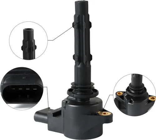 Miniatura 7 de Paquete de 8 bobinas de encendido UF535 de 8 piezas y bujías de iridio compatibles con Mercedes-Benz CLS550 E550 S550 GL450 SL550 ML550 S450 CL550