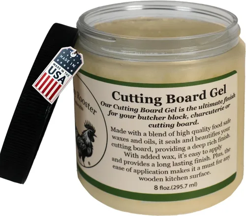 Gel para tabla de cortar, tratamiento de cera de abejas y aceite mineral en uno, aceite mineral de grado alimenticio y cera de abejas,