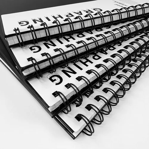 Miniatura 39 de Cuaderno grande en espiral rayado - Paquete de 4 cuadernos rayados de 8.5" x 11" con tapa dura de 7mm, cuaderno de 120 páginas, papel grueso de 100