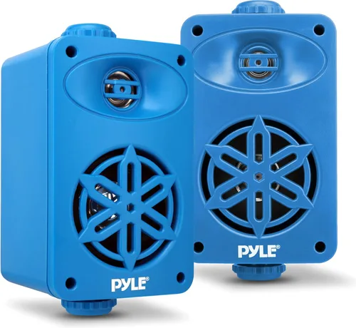 Miniatura 14 de Pyle USA - Par de altavoces para interiores y exteriores, sistema de altavoces de rango completo de 2 vías de 300 W, doble impermeable, 4 pulgadas