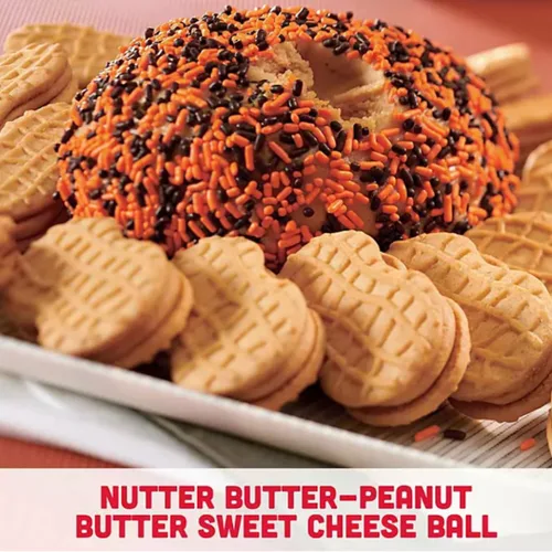 Miniatura 8 de Nutter Butter Cookies – Galletas clásicas de sándwich de mantequilla de maní, paquete de 24 – Paquetes individuales para los amantes