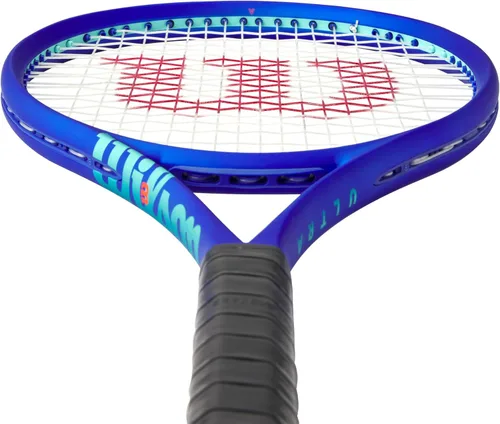Miniatura 4 de Wilson Ultra 100UL V5 - Raquetas de tenis para adultos, ensartadas con Sensation 16 Natural a media tensión de rango