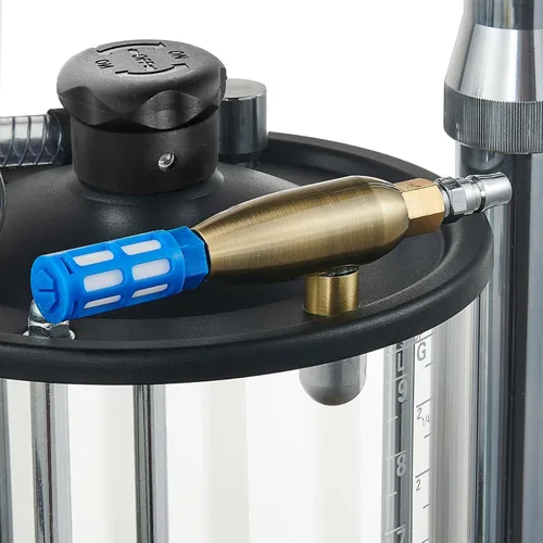 Miniatura 8 de Tanque de drenaje de aceite residual, extractor de drenaje de aceite y kit colector Drenador neumático para fluidos automotrices Contenedor