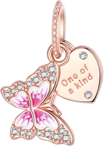 Miniatura 29 de Dije de girasol con diseño de estrella y luna y elefante para pulsera, collar de plata de ley 925, dijes de corazón de amor para mujer, regalo