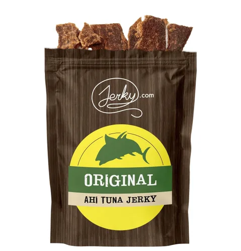 Miniatura 3 de Muestreador de carne seca de pescado totalmente natural, paquete de 3 pruebas, atún, trucha y salmón, la mejor carne seca del mercado, sin