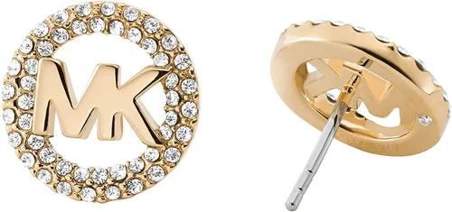Miniatura 2 de Michael Kors - Aretes tipo dormilona, de acero inoxidable, con detalles de cristal