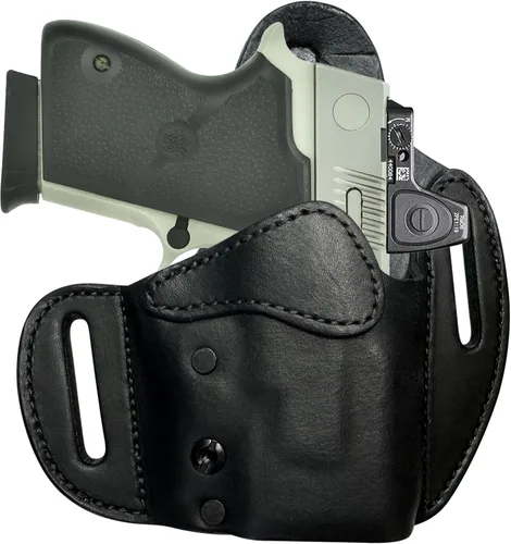 Miniatura 19 de Urban Carry LockLeather OWB RMR/RDS - Funda segura y cómoda de cuero/polímero híbrido para una ocultación óptima Diestro Compatible con una