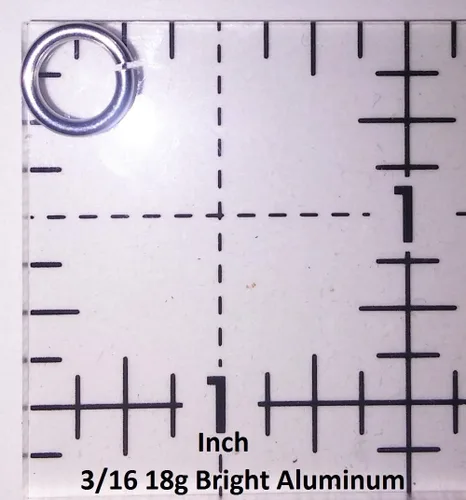Miniatura 4 de Jeweler Starter Kit Jump Rings Aluminio anodizado 3/16 0.63 oz American Chainmail