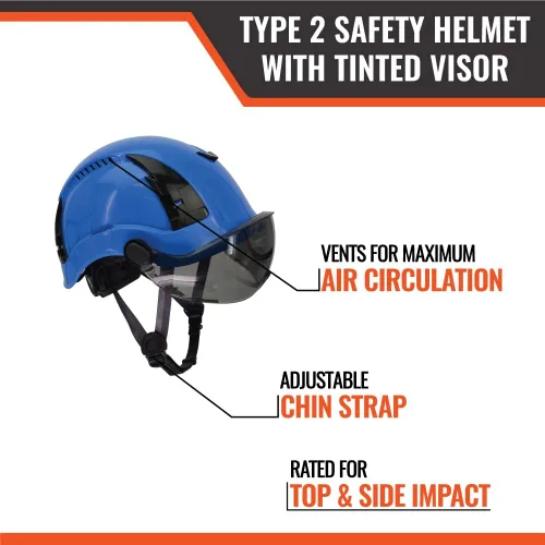 Miniatura 2 de Malta Dynamics Casco de Seguridad Tipo APEX 2 – Cascos de Seguridad Duros Conformes con OSHA y ANSI Z89.1 para Trabajadores de Construcción y Casco