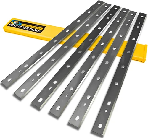 DW734 - Cuchillos para cepilladoras DeWalt DW734 7342 de grosor con reemplazo HSS de 12.5 pulgadas, tratamiento térmico, doble filo, juego de 2 (6