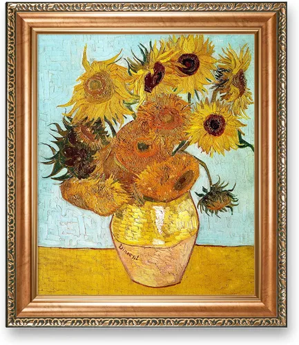 Miniatura 31 de A&T ARTWORK Noche estrellada sobre el Ródano de Vincent Van Gogh. Tamaño del marco: 36 x 30 pulgadas, tamaño de la imagen: 30 x 24 pulgadas