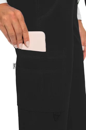 Miniatura 4 de Med Couture - Pantalón de yoga de dos bolsillos para mujer, pantalón de uniforme.
