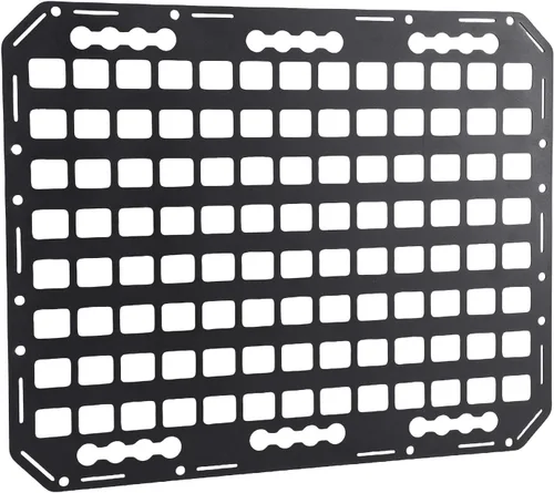 Miniatura 3 de Panel de almacenamiento modular para camión, organizador de almacenamiento de carga con rieles en L, organizador de almacenamiento de carga, estante