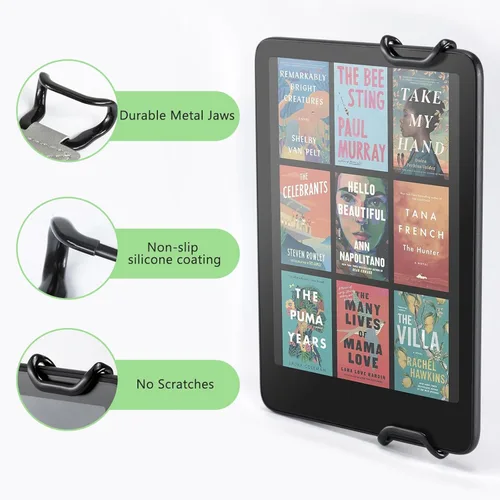 Miniatura 7 de CoBak Correa de Mano Segura para Kindle y Tabletas - Soporte de Dedo Versátil y Ligero para Kindle/Kobo/Voyaga/Lenovo/Sony E-Book Tablet de 6-7.5