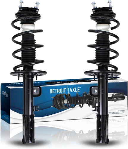 Miniatura 76 de Detroit Axle - 2 puntales delanteros para Chevy Equinox GMC Terrain Saturn Vue Pontiac Torrent Suzuki XL-7 Captiva Sport Struts completos con muelle