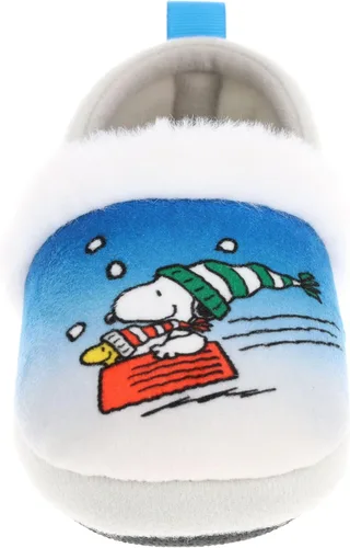 Miniatura 3 de Peanuts Pantuflas familiares, pantuflas navideñas Snoopy & Woodstock, tallas para adultos, jóvenes y niños pequeños