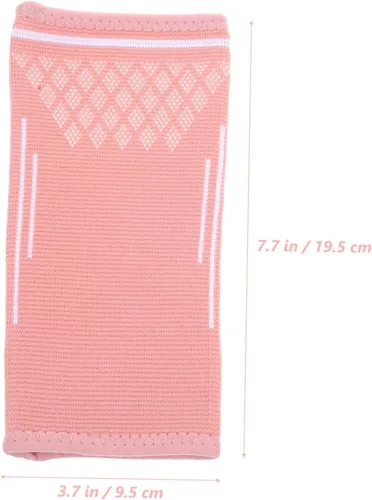 Miniatura 2 de ibasenice Mangas de voleibol para brazos, muñequera elástica deportiva para mujer, protector de brazo acolchado para uso atlético, 1 par