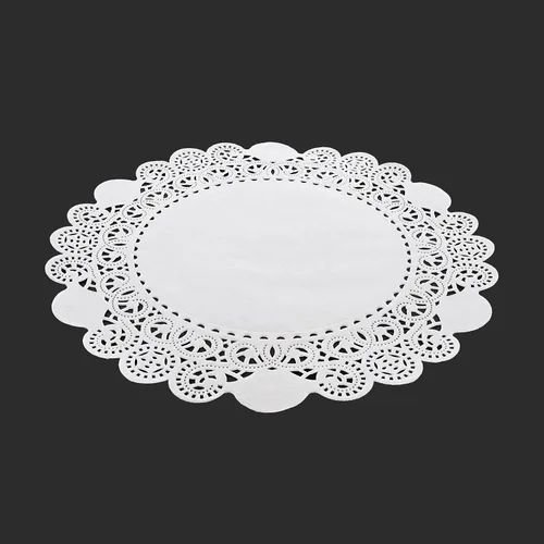Miniatura 2 de Royal 10 pulgadas desechables de papel de encaje Doilies, caja de 5000