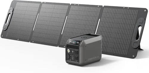 Miniatura 10 de DABBSSON - Estación de energía portátil de 2048 Wh, LiFePO4 semi-sólido seguro, potencia de aumento de 3300 W, salida de CA de 2200 W ×6, 41 lb