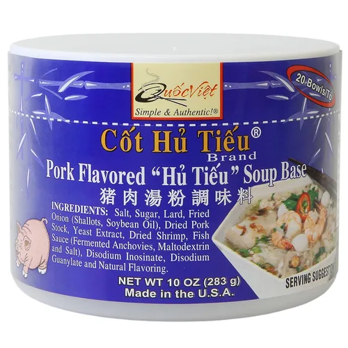 Miniatura 9 de Quoc Viet Foods Base para sopa Pho con sabor a pollo 10 oz Cot Pho Ga
