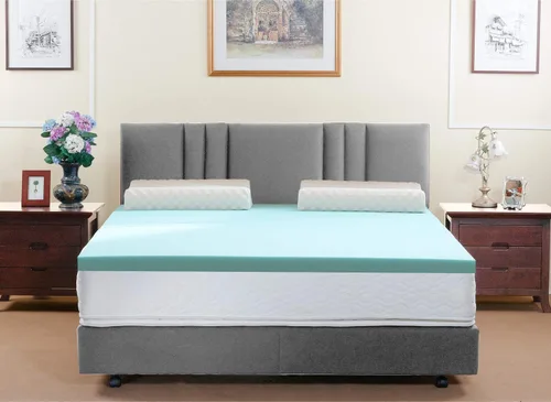Miniatura 10 de Cubrecolchón suave y cómodo de espuma viscoelástica (3 pulgadas de grosor) y protector de colchón lavable y extraíble, de HOFISH, Memory Foam