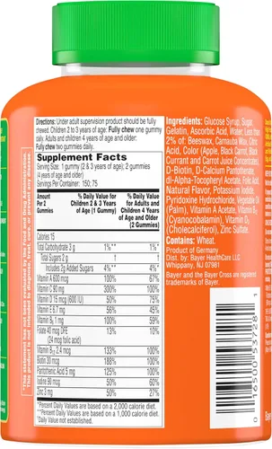 Miniatura 9 de Gomitas multi-vitaminas para niños y con soporte inmunológico adicional, de Flintstones., BAYER378877, 1, 1