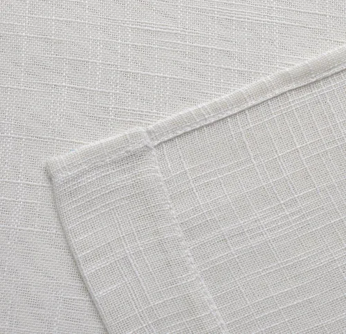 Miniatura 8 de Cortinas para sala de estar de 2 paneles (2 x 37 pulgadas de ancho), cortinas con textura de lino, con ojales, de la marca Miuco