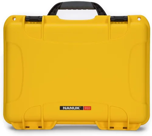Miniatura 3 de NANUK 910 Estuche rígido impermeable con inserto de espuma para cuatro GoPro Hero 9 y 10 - Amarillo (910-4GOPH94)