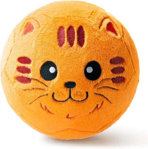 Miniatura 12 de VangeBow Pelotas de fútbol silenciosas para interior para niños pequeños de 1 a 3 años, juguetes de fútbol de peluche suave inflable para bebés