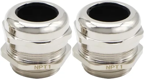 Miniatura 37 de MAKERELE NPT de 1" Conector de Glándula de Cable Agarre de Cordón Protectores de Alambre de Nylon Plástico Impermeables