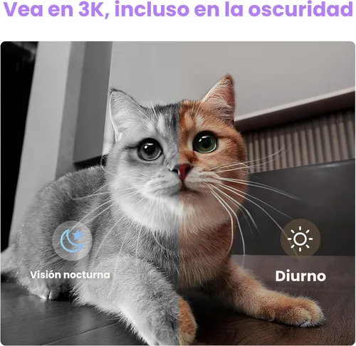 Miniatura 7 de Enabot EBO Air 2 Plus FamilyBot 3K Cámara Doméstica Robot: Cámara para Interior, Robot Acompañante Movible, Video de 2 Vías, Modo de Chat de IA