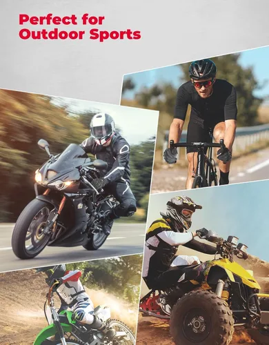 Miniatura 7 de KEMIMOTO - Guantes de motocicleta para hombres/mujeres, guantes de bicicleta de tierra con pantalla táctil y protección contra deslizamientos