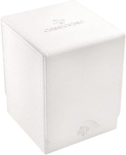 Squire 100+ XL - Caja convertible para cartas | Caja de almacenamiento con clips de cubierta removibles | Capacidad para 100 cartas de manga doble