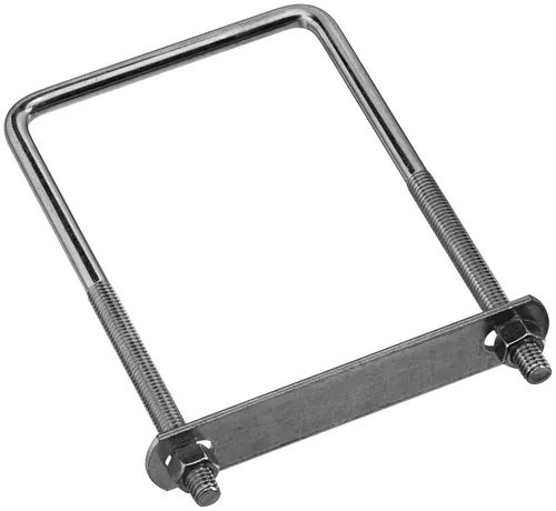 Miniatura 3 de National Hardware N244-996 2192BC Tamaño de Madera Cuadrado U Perno Zinc plateado, 3/8" x 3-5/8" x 4