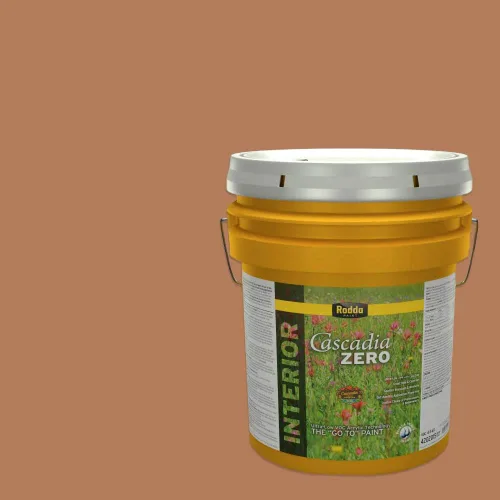 Miniatura 13 de Rodda Paint CASCADIA ZERO - Pintura plana e imprimación para interiores en uno, cuarto de galón, crema de ballet