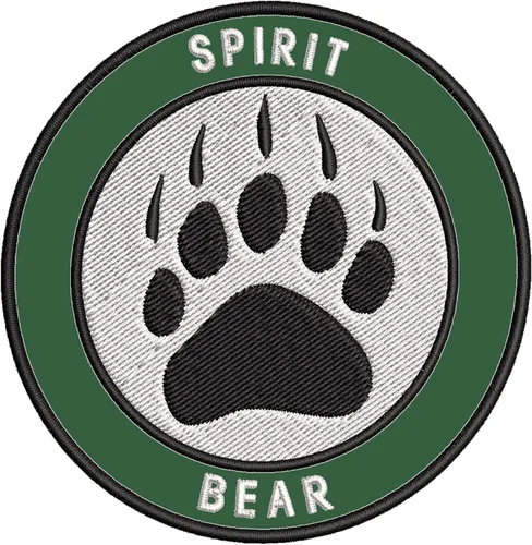 Miniatura 6 de Parche bordado de oso espiritual, garra de oso, parche de alta calidad para planchar o coser, emblema decorativo, emblema de vacaciones, recuerdo